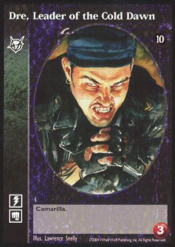 Dre, Leader of the Cold Dawn [Tenth set] - VTES CCG