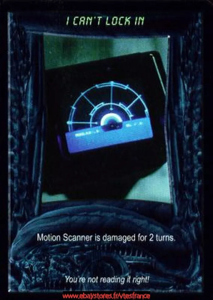 Carte Aliens Predator CCG - I Can't Lock In