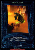 Carte Aliens Predator CCG - If It Bleeds