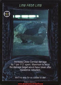 Carte Aliens Predator CCG - Limb from Limb