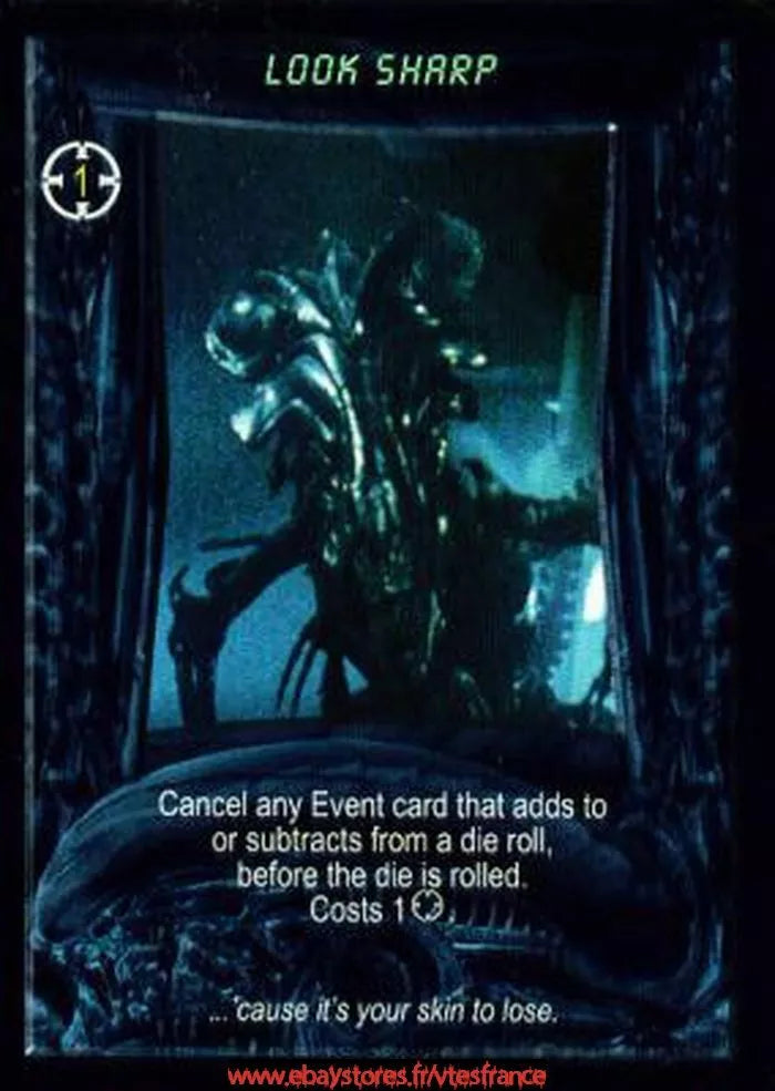 Carte Aliens Predator CCG - Look Sharp
