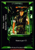 Carte Aliens Predator CCG - Lt Campbell