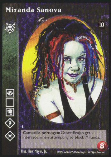 Miranda Sanova [Tenth set] - VTES CCG