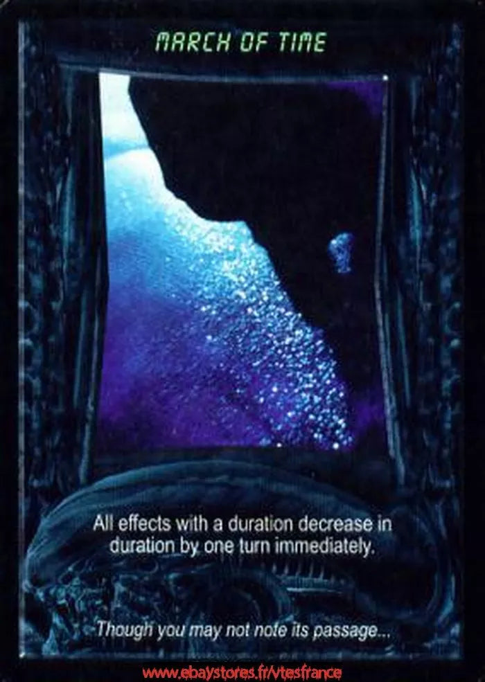 Carte Aliens Predator CCG - March of Time
