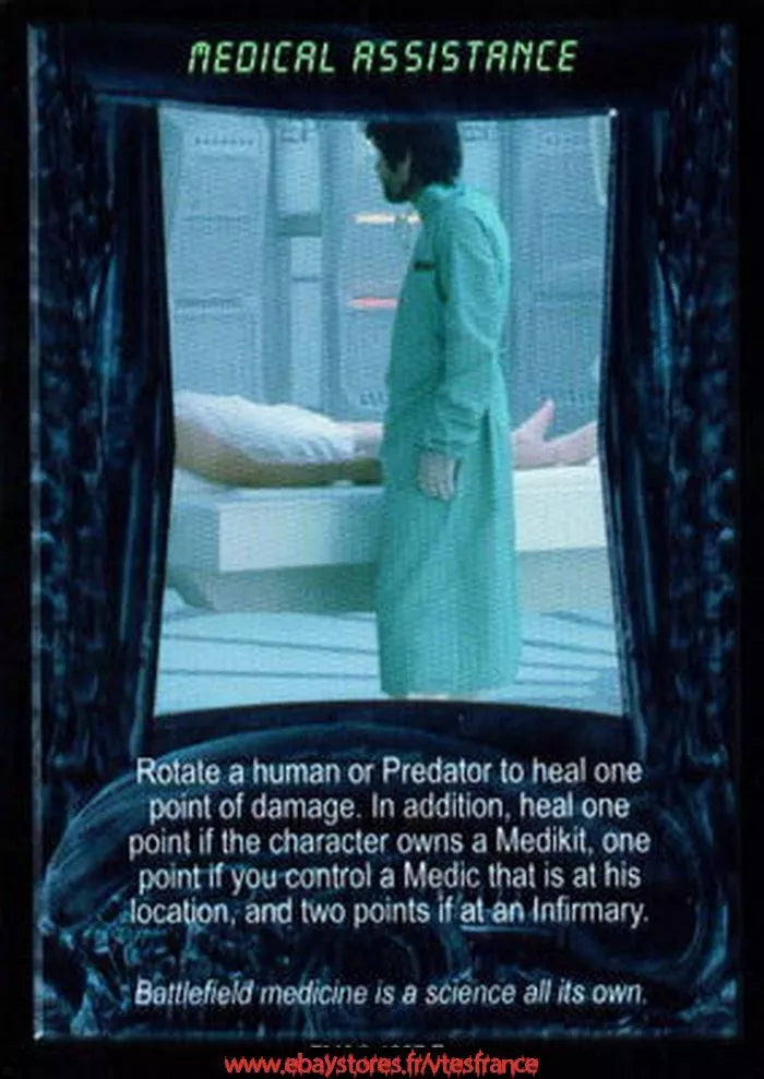 Carte Aliens Predator CCG - Medical Assistance