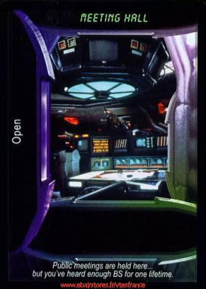 Carte Aliens Predator CCG - Meeting Hall