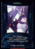 Carte Aliens Predator CCG - Overkill