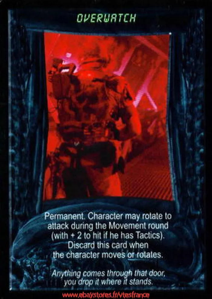 Carte Aliens Predator CCG - Overwatch