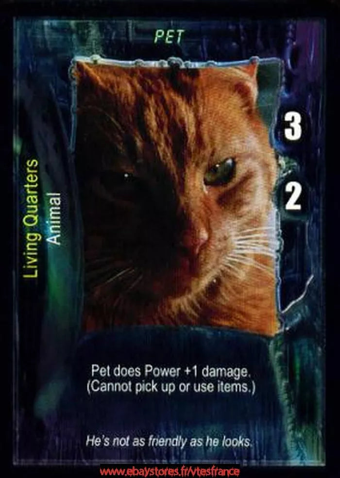 Carte Aliens Predator CCG - Pet