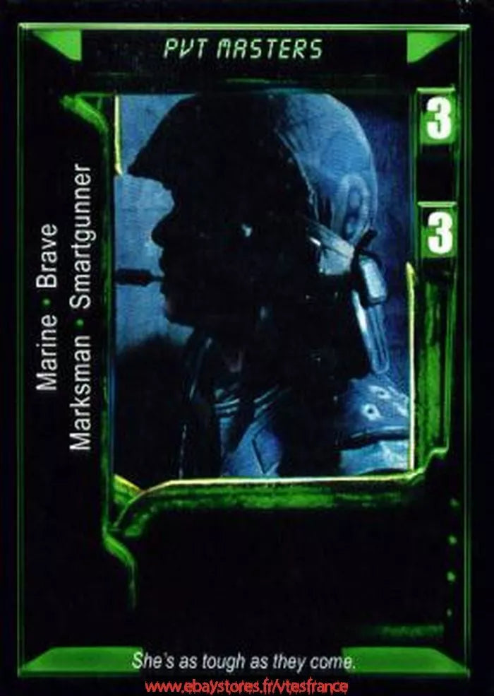 Carte Aliens Predator CCG - Pvt Masters