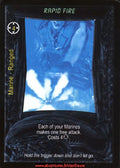 Carte Aliens Predator CCG - Rapid Fire