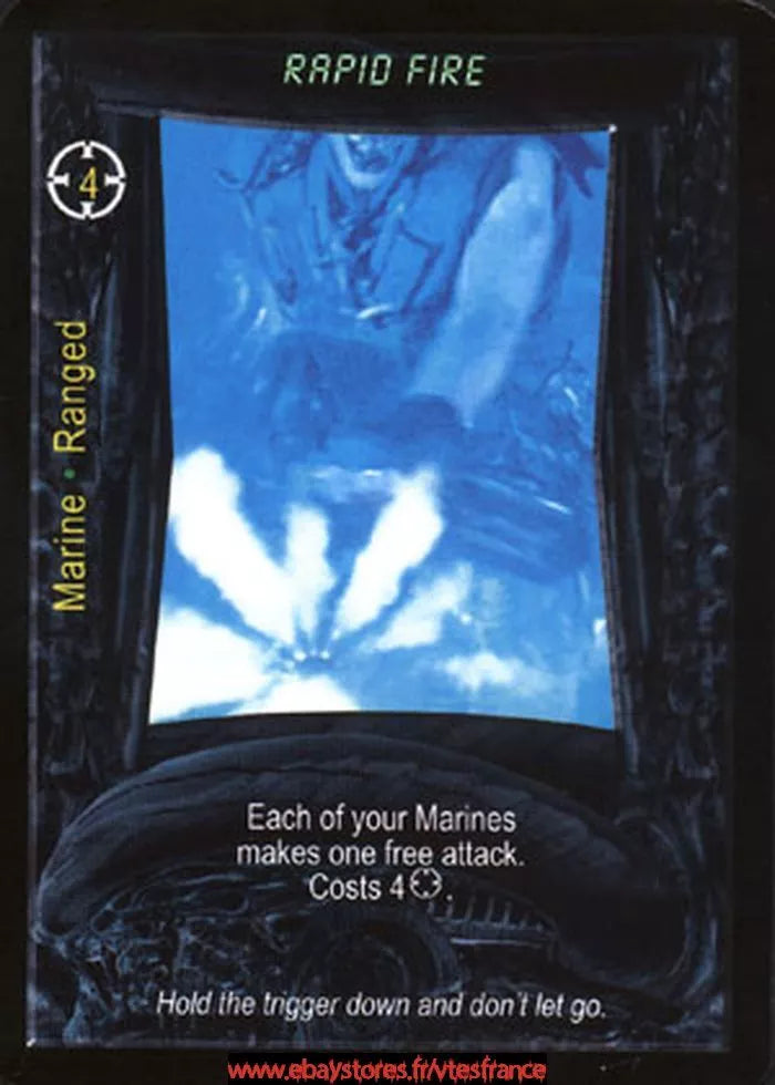 Carte Aliens Predator CCG - Rapid Fire