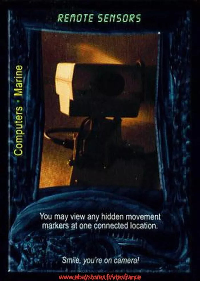 Carte Aliens Predator CCG - Remote Sensors