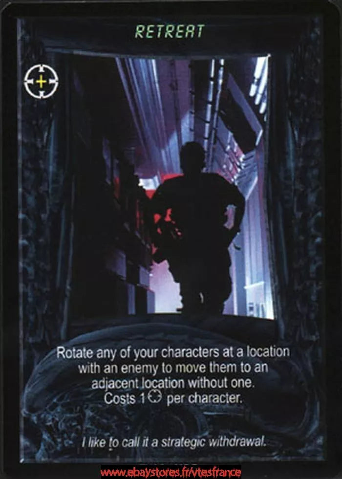 Carte Aliens Predator CCG - Retreat