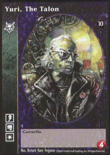 Yuri, The Talon [Tenth set] - VTES CCG