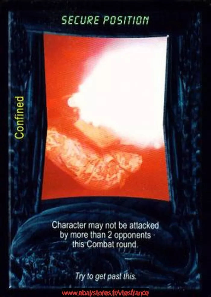 Carte Aliens Predator CCG - Secure Position