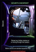 Carte Aliens Predator CCG - Security Checkpoint