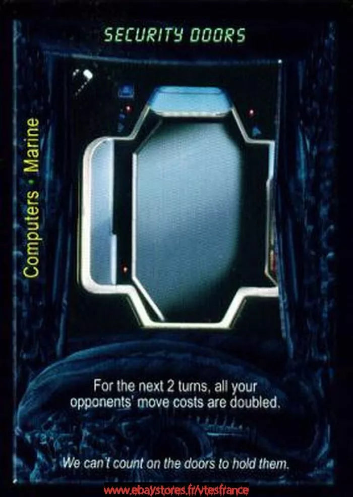 Carte Aliens Predator CCG - Security Doors