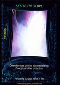 Carte Aliens Predator CCG - Settle the Score