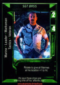 Carte Aliens Predator CCG - Sgt Bass