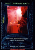 Carte Aliens Predator CCG - Short, Controlled Bursts
