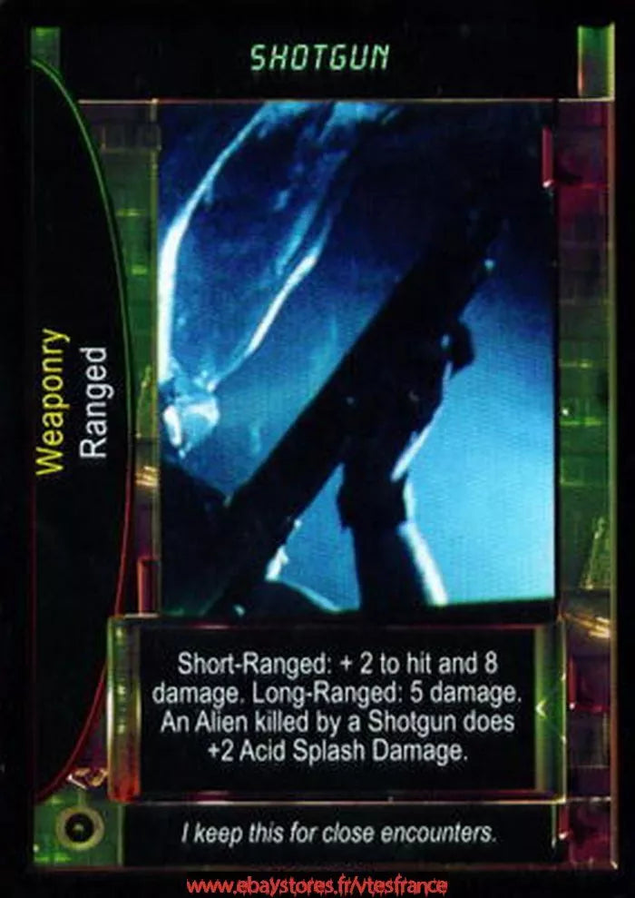 Carte Aliens Predator CCG - Shotgun