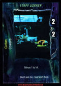 Carte Aliens Predator CCG - Staff Worker