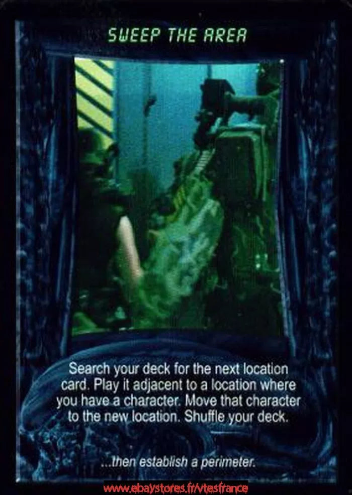 Carte Aliens Predator CCG - Sweep the Area