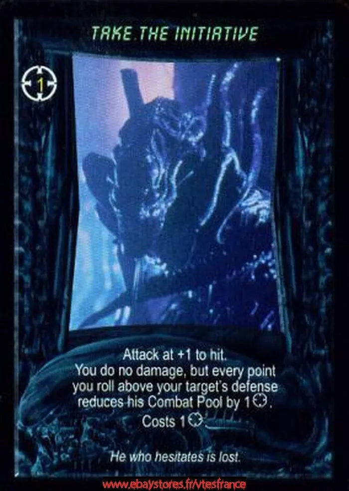 Carte Aliens Predator CCG - Take the Initiative
