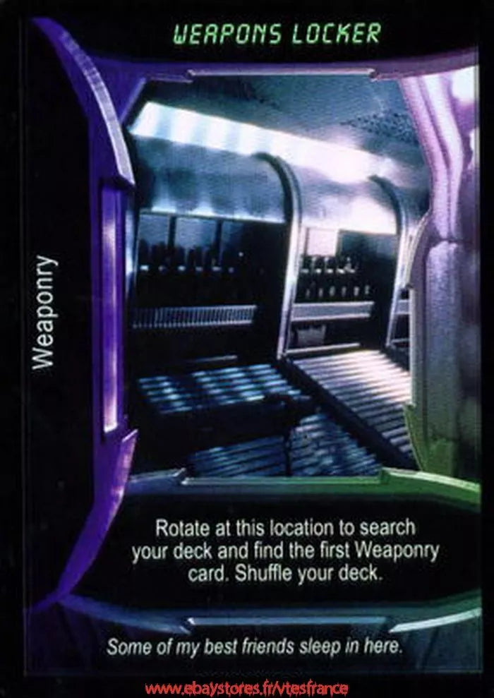 Carte Aliens Predator CCG - Weapons Locker
