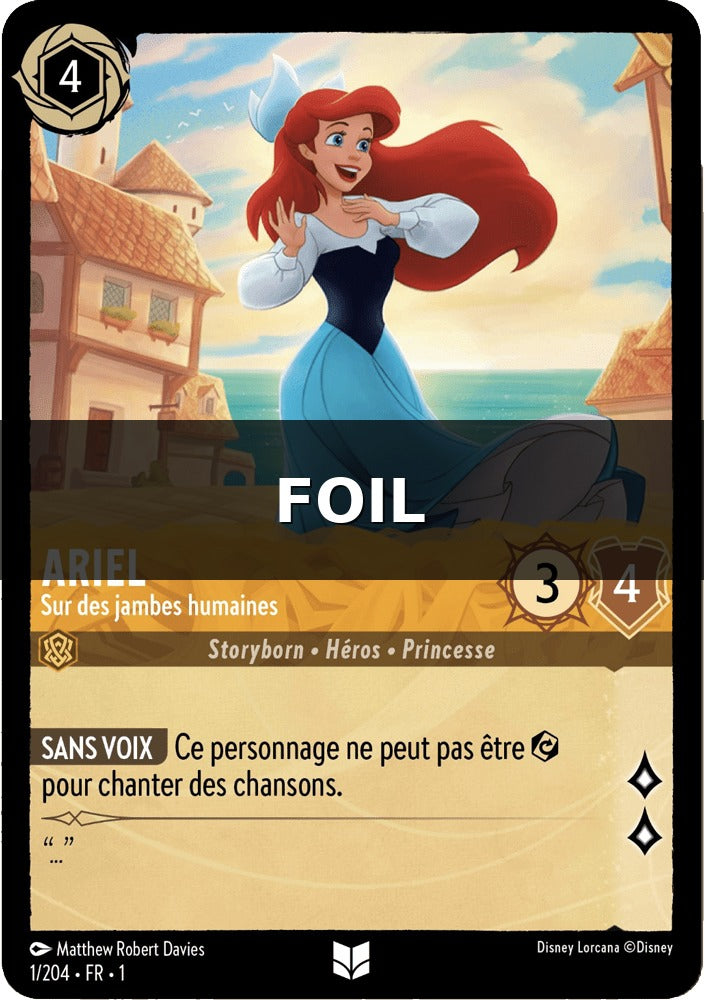 Ariel - Sur des jambes humaines [Chapitre 1 1/204 FR]