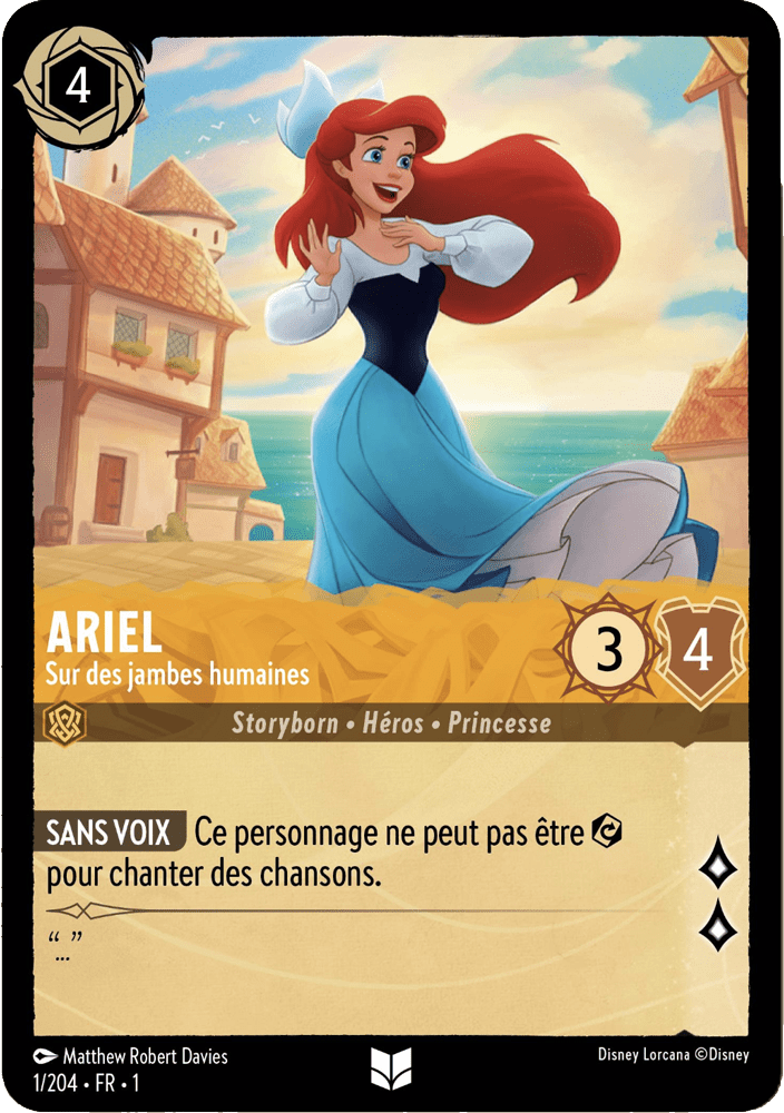 Ariel - Sur des jambes humaines [Chapitre 1 1/204 FR]