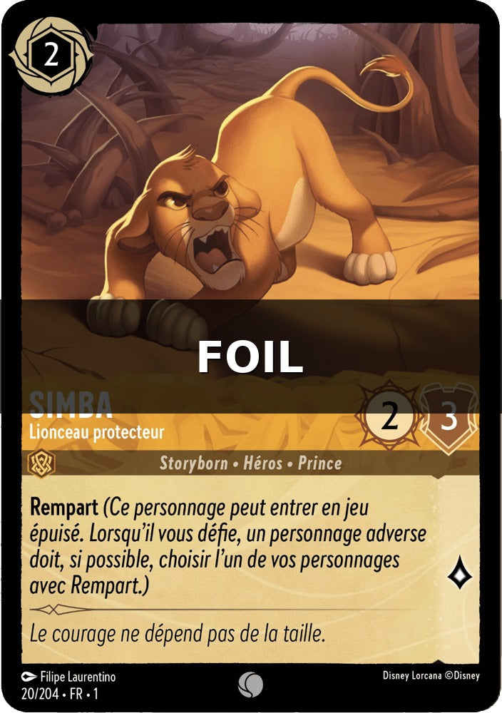 Simba - Lionceau protecteur [Chapitre 1 20/204 FR]