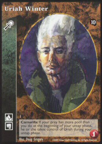 Uriah Winter [Tenth set] - VTES CCG