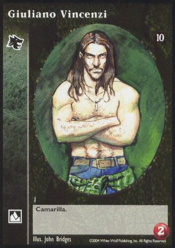 Giuliano Vincenzi [Tenth set] - VTES CCG