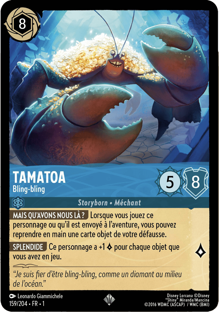 Tamatoa - Bling-bling [Chapitre 1 159/204 FR]
