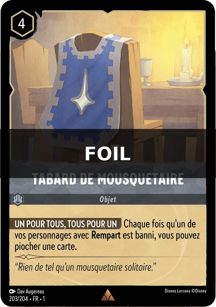Tabard de Mousquetaire [Chapitre 1 203/204 FR]