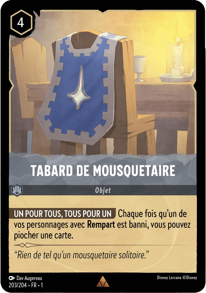 Tabard de Mousquetaire [Chapitre 1 203/204 FR]