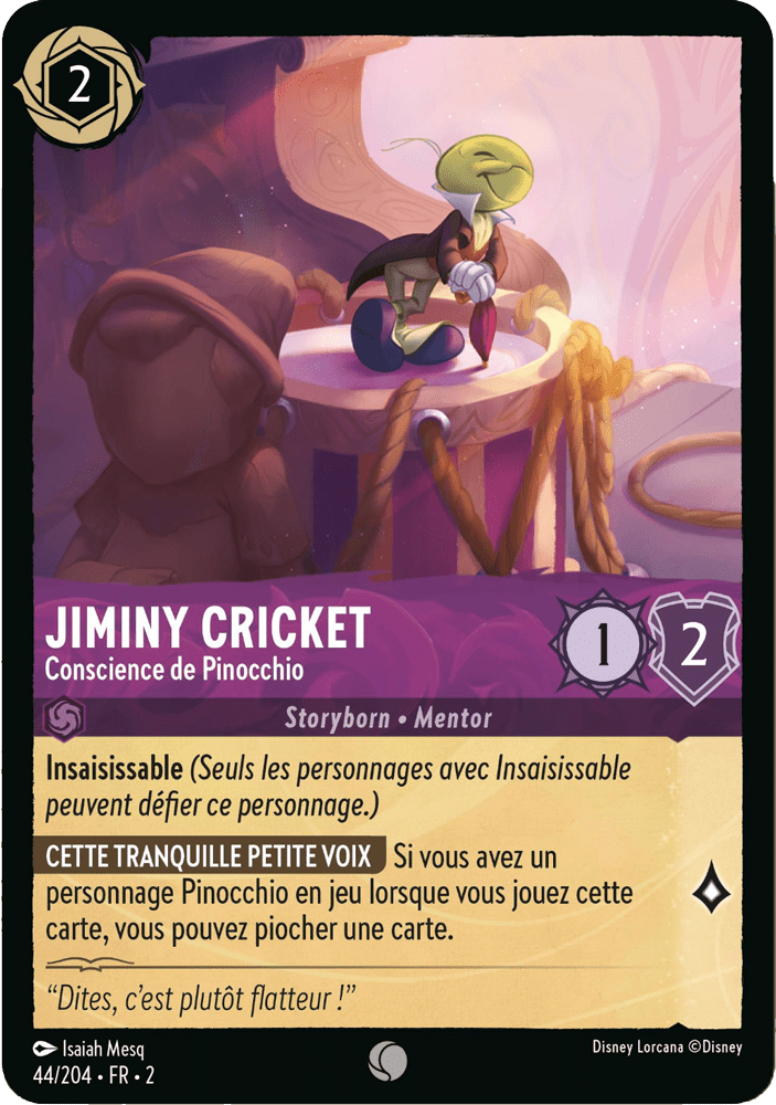 Jiminy Cricket - Conscience de Pinocchio [Chapitre 2 44/204 FR]