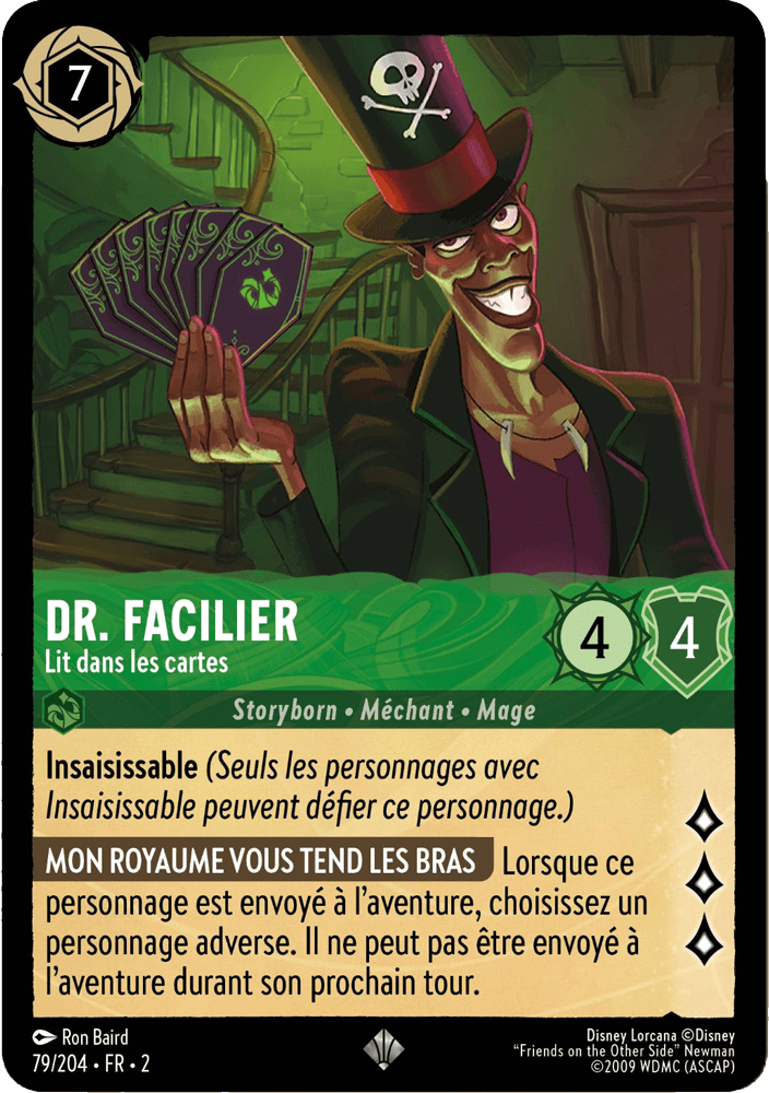 Dr. Facilier - Lit dans les cartes [Chapitre 2 79/204 FR]