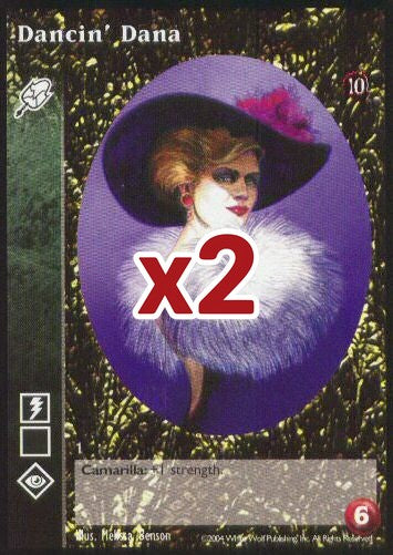 Dancin' Dana [Tenth set] - VTES CCG