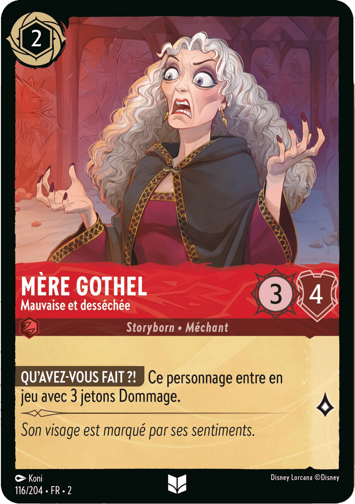 Mère Gothel - Mauvaise et desséchée [Chapitre 2 116/204 FR]
