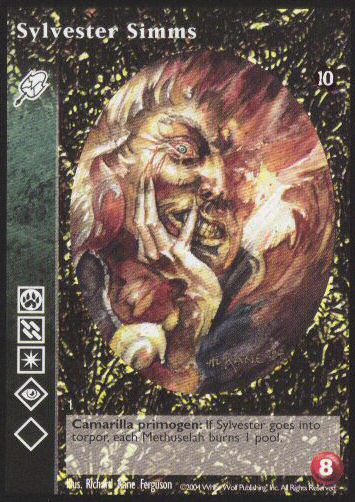 Sylvester Simms [Tenth set] - VTES CCG