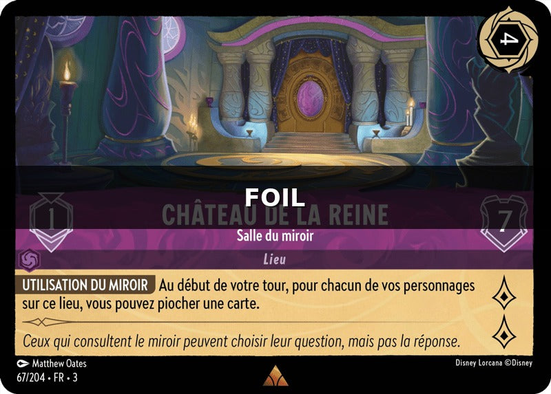 Château de la Reine - Salle du miroir [Chapitre 3 67/208 FR]