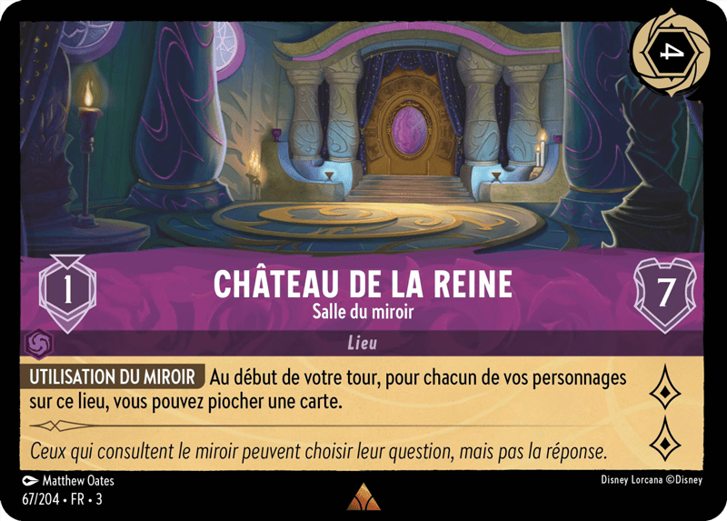 Château de la Reine - Salle du miroir [Chapitre 3 67/208 FR]