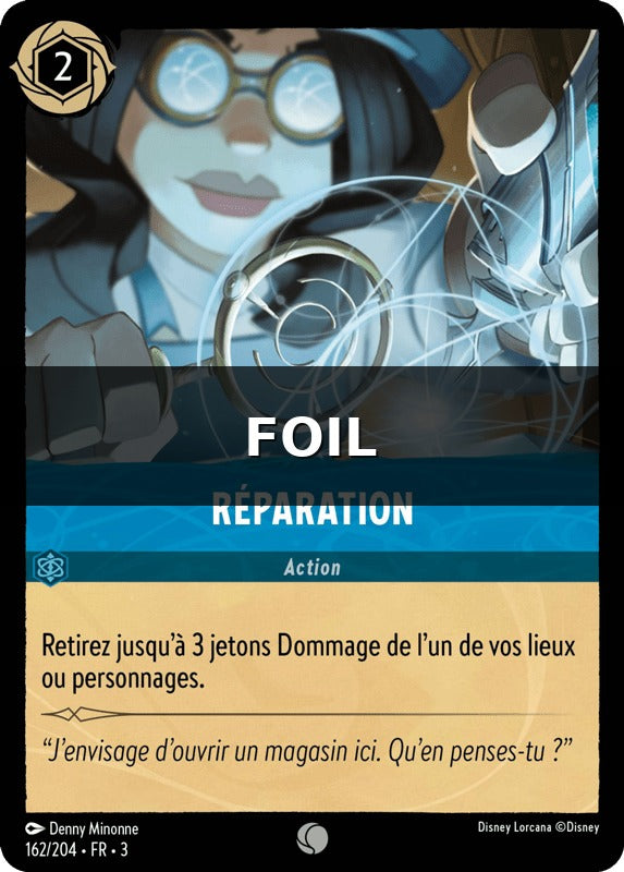 Réparation [Chapitre 3 162/208 FR]