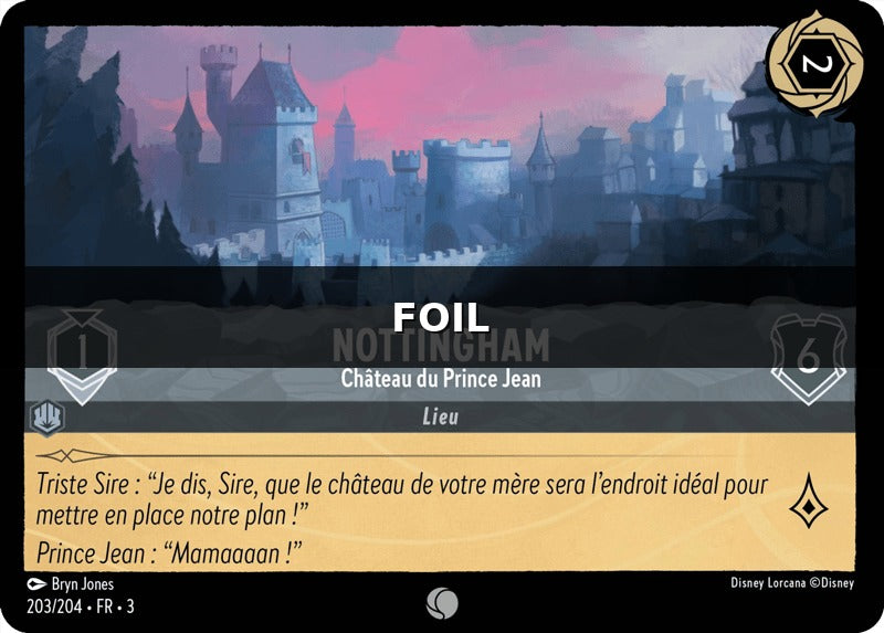 Nottingham - Château du Prince Jean [Chapitre 3 203/208 FR]