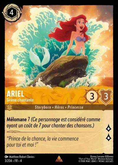 Ariel - Sirène chantante [Chapitre 4 3/204 FR]