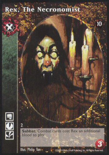 Rex, The Necronomist [Tenth set] - VTES CCG
