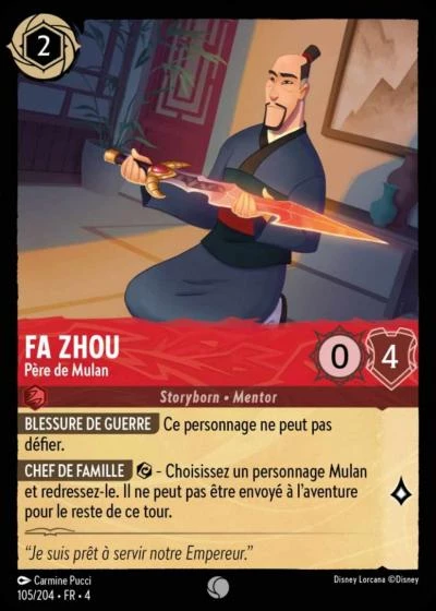 Fa Zhou - Père de Mulan [Chapitre 4 105/204 FR]
